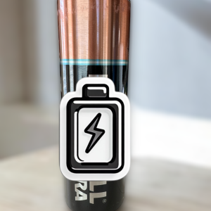 Copper Top Battery Water Bottle