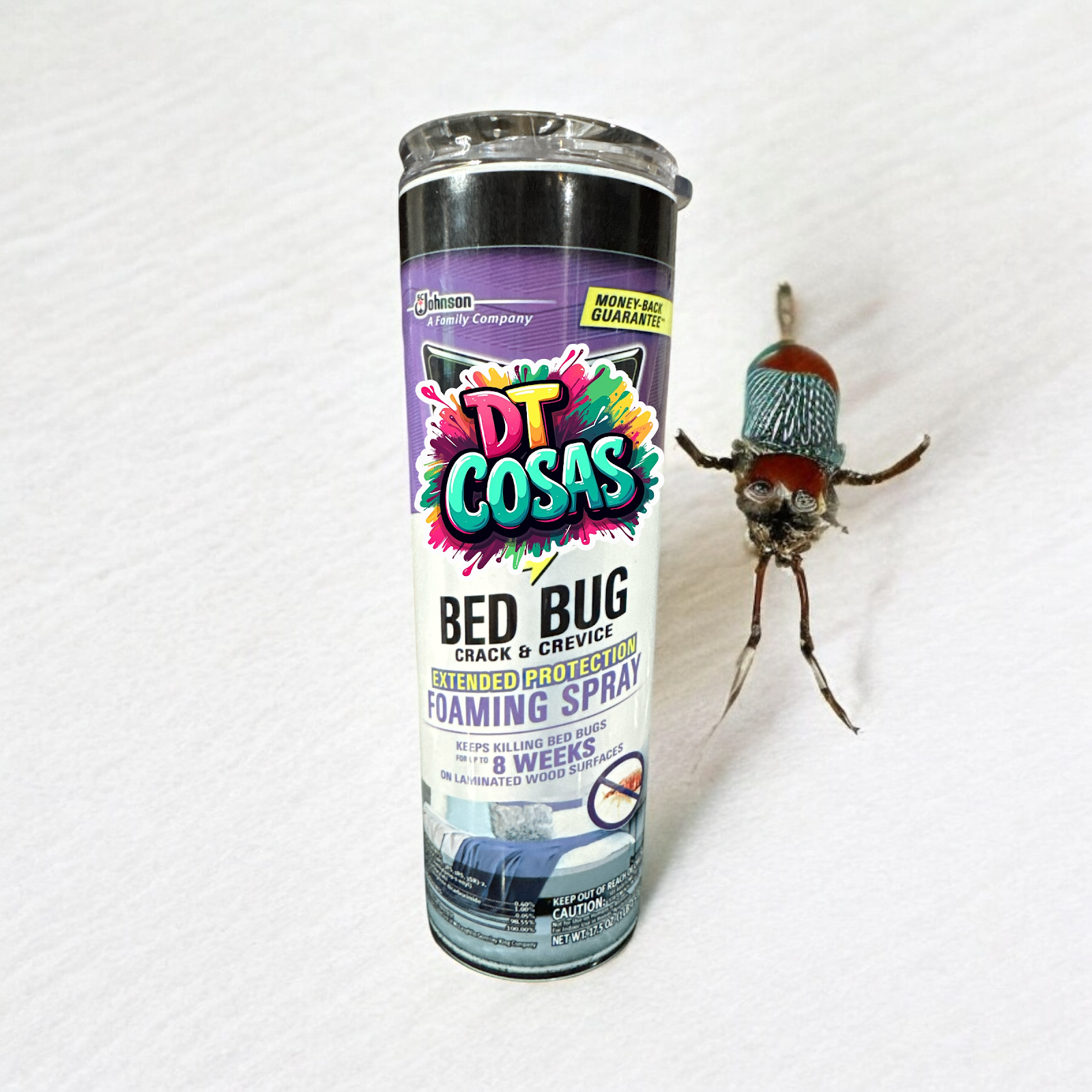 Bed Bug Insecticide Drink Tumbler