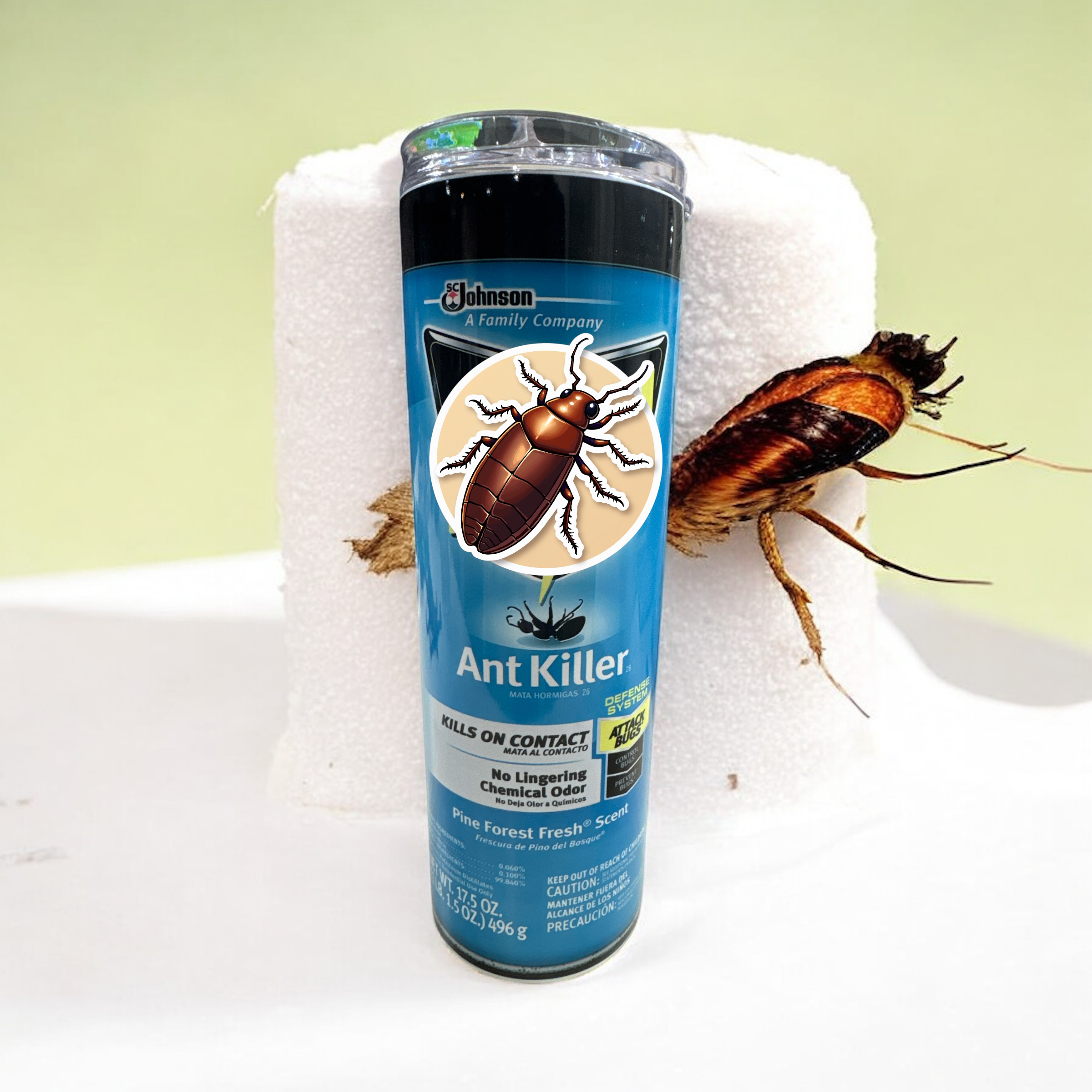 Bug Killer Gag Gift Drink Tumbler