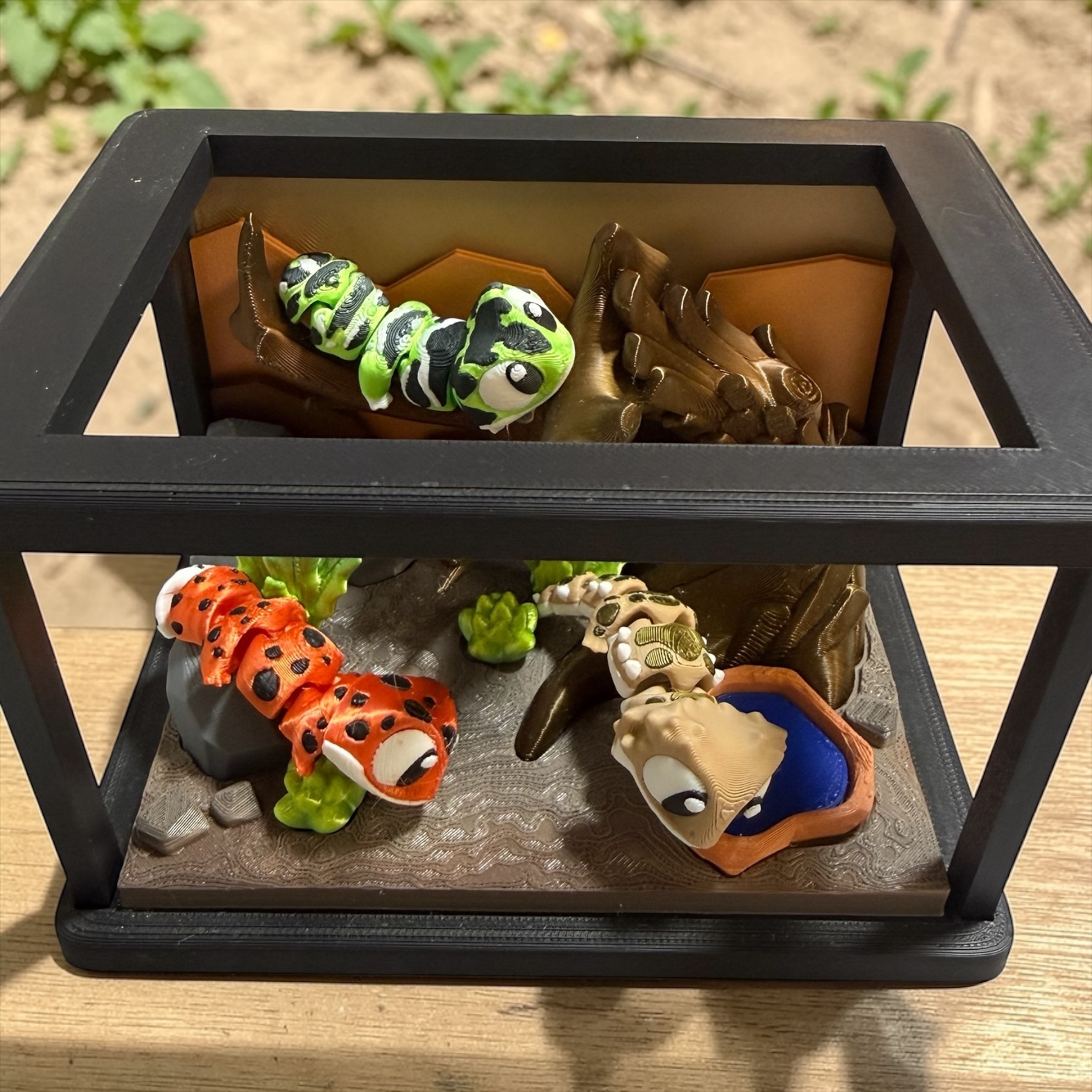 Mini Lizard Play Set